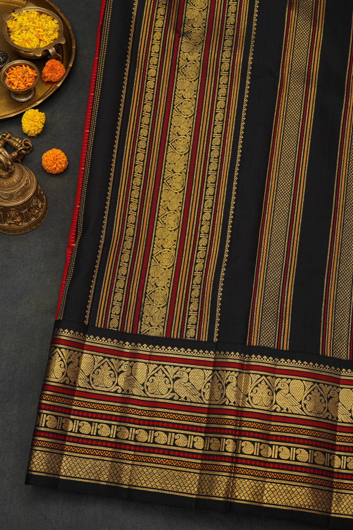 Kancheepuram Silk Red Saree