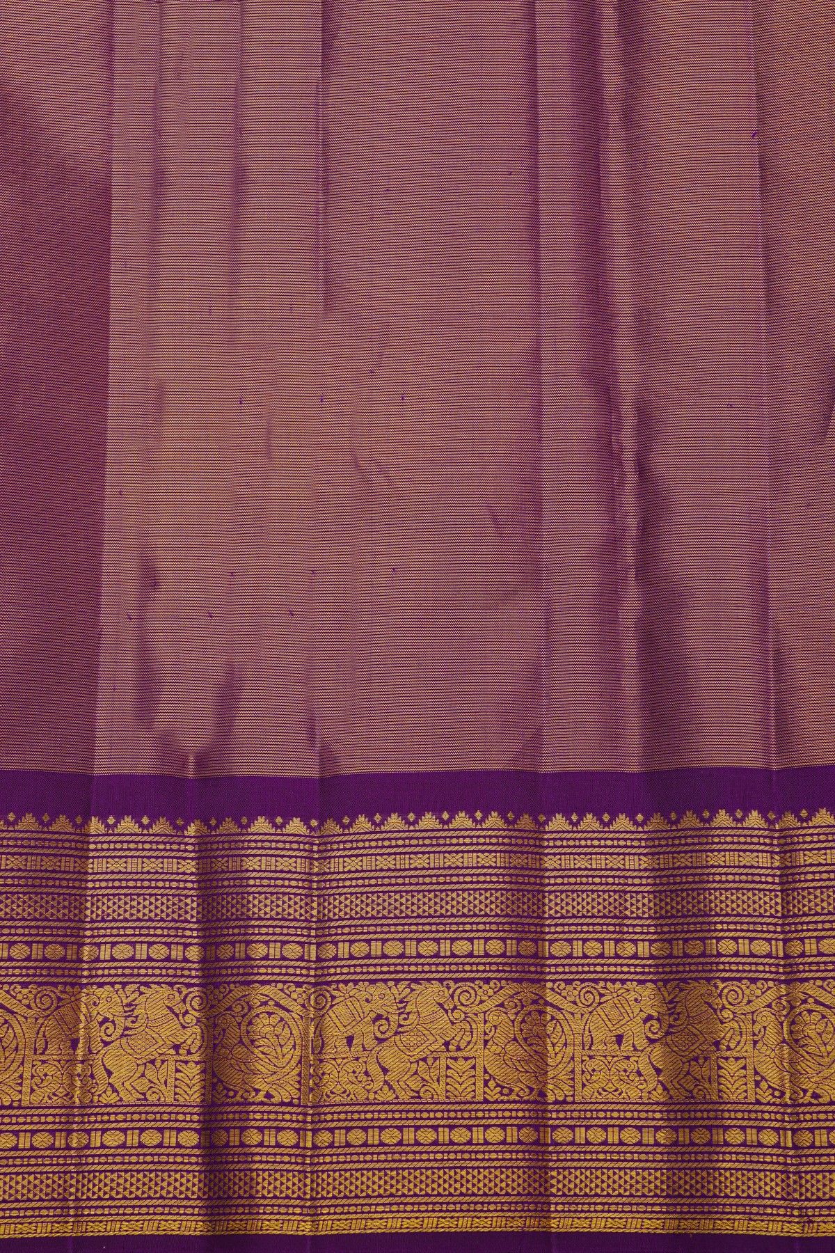 Kancheepuram Silk Green Saree