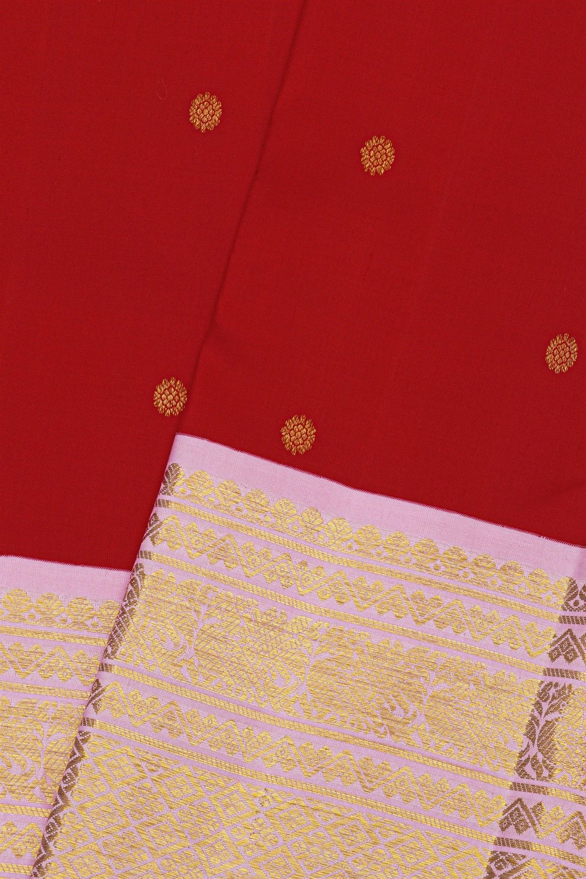 Kancheepuram Silk Maroon Saree