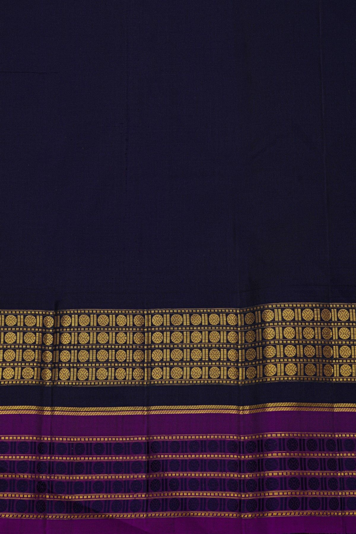 Kancheepuram Silk Off White Saree