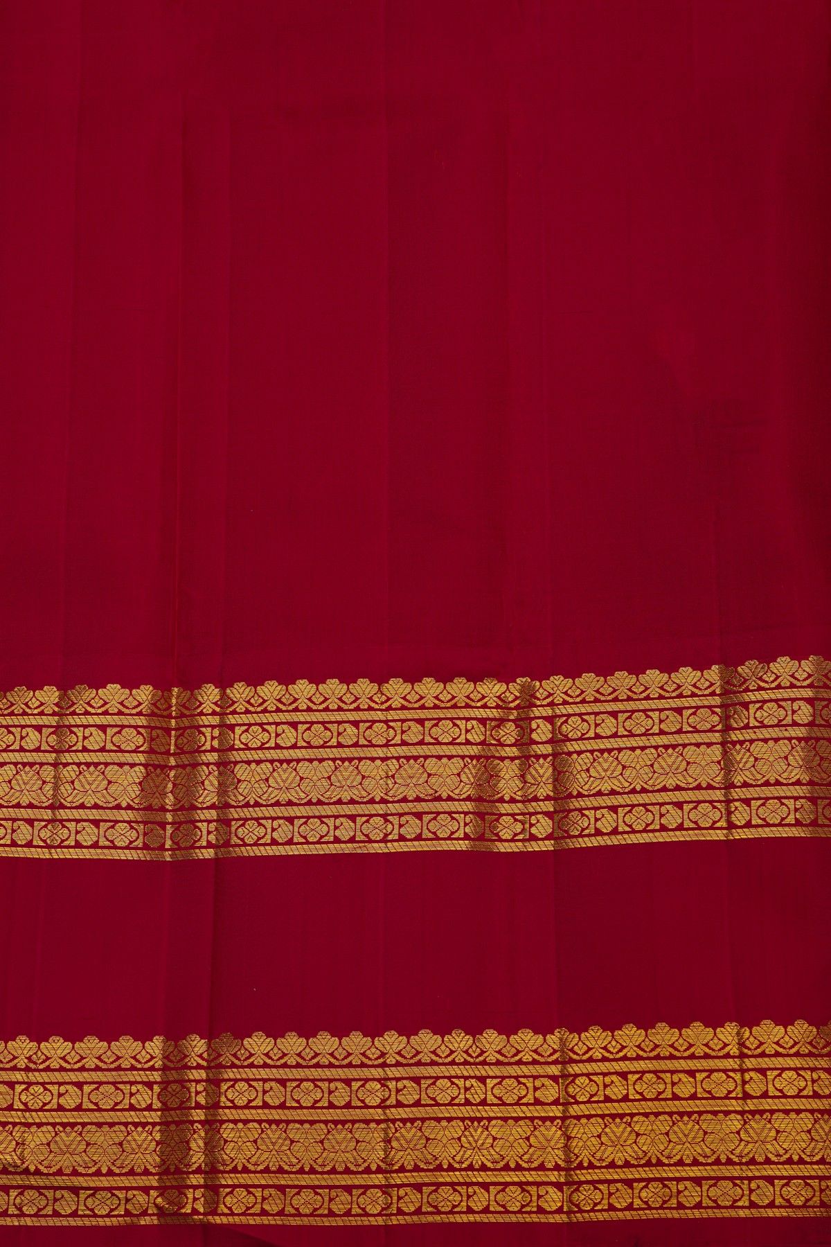 Kanchipuram Silk Cream Saree