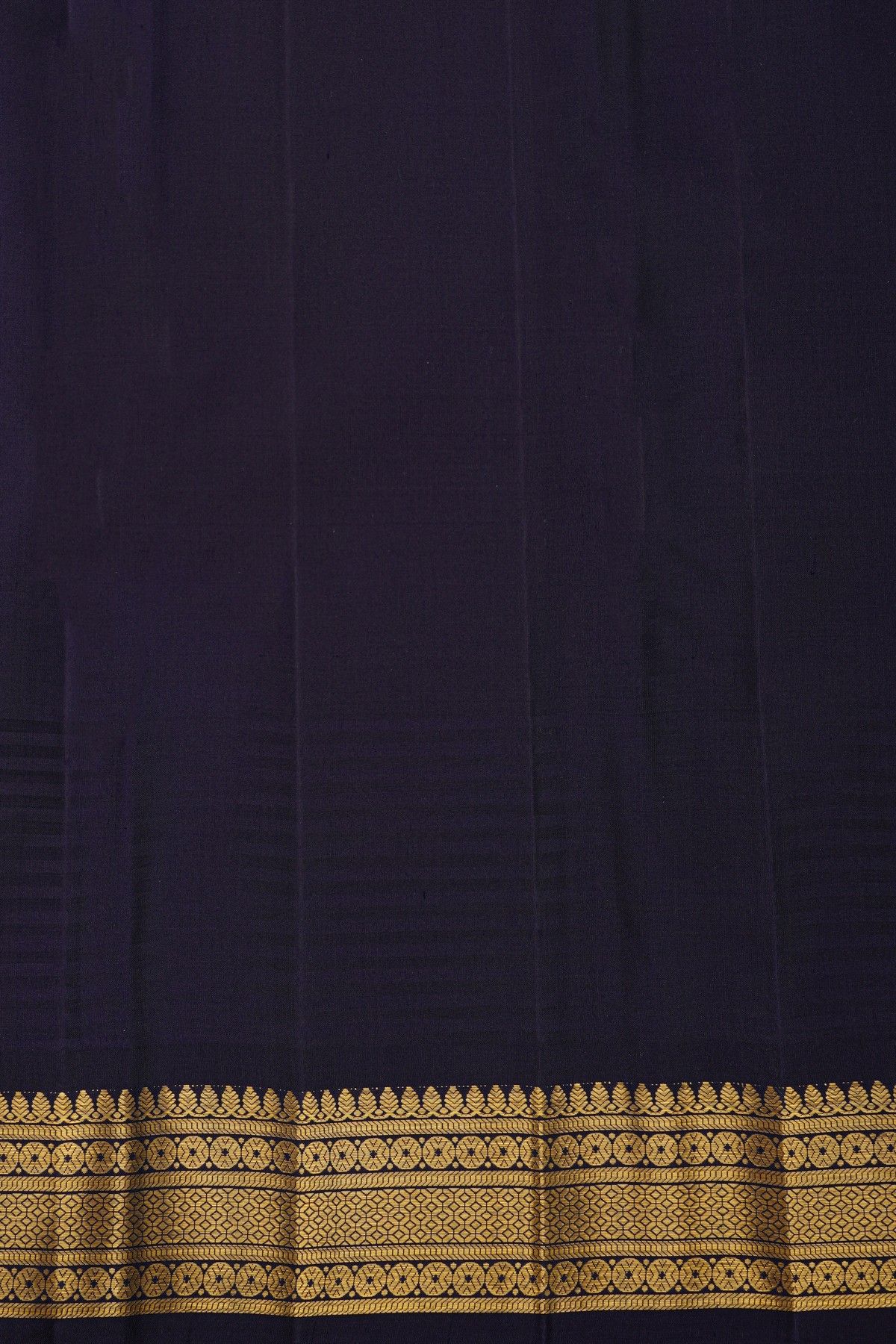 Kancheepuram Silk Orange Saree