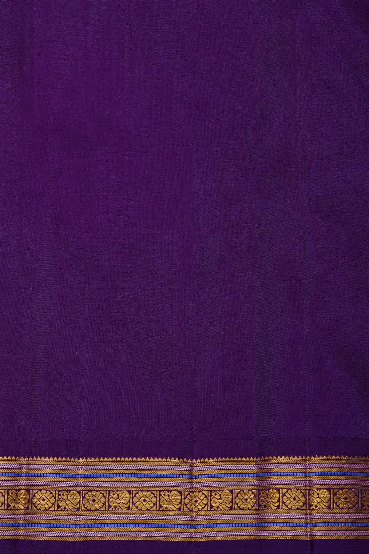 Kancheepuram Silk Lavender Saree