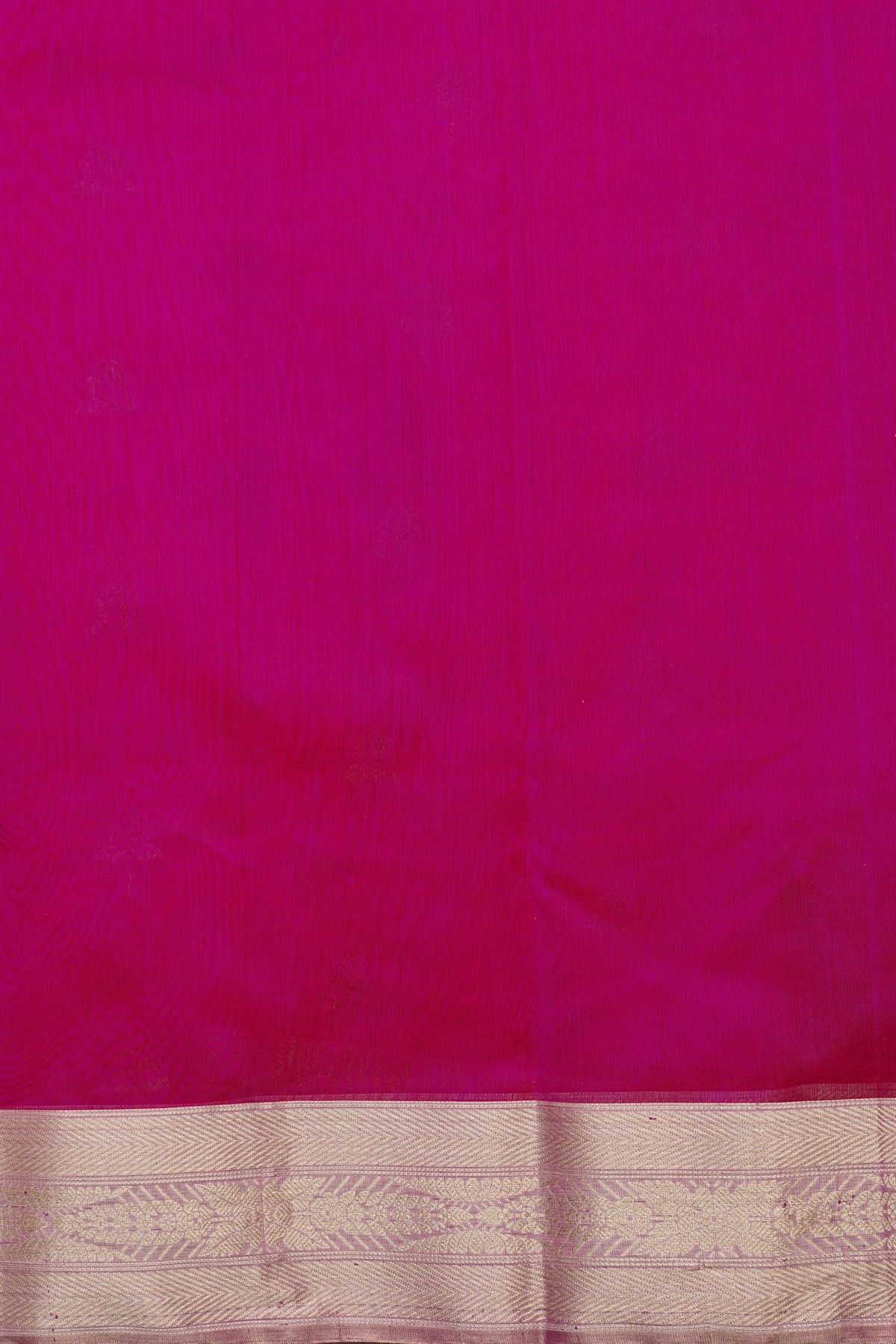 Chanderi Silk Magenta Saree