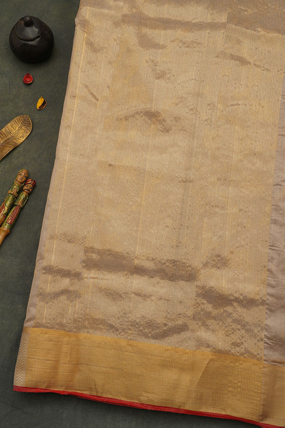 Chanderi Silk Mauve Saree