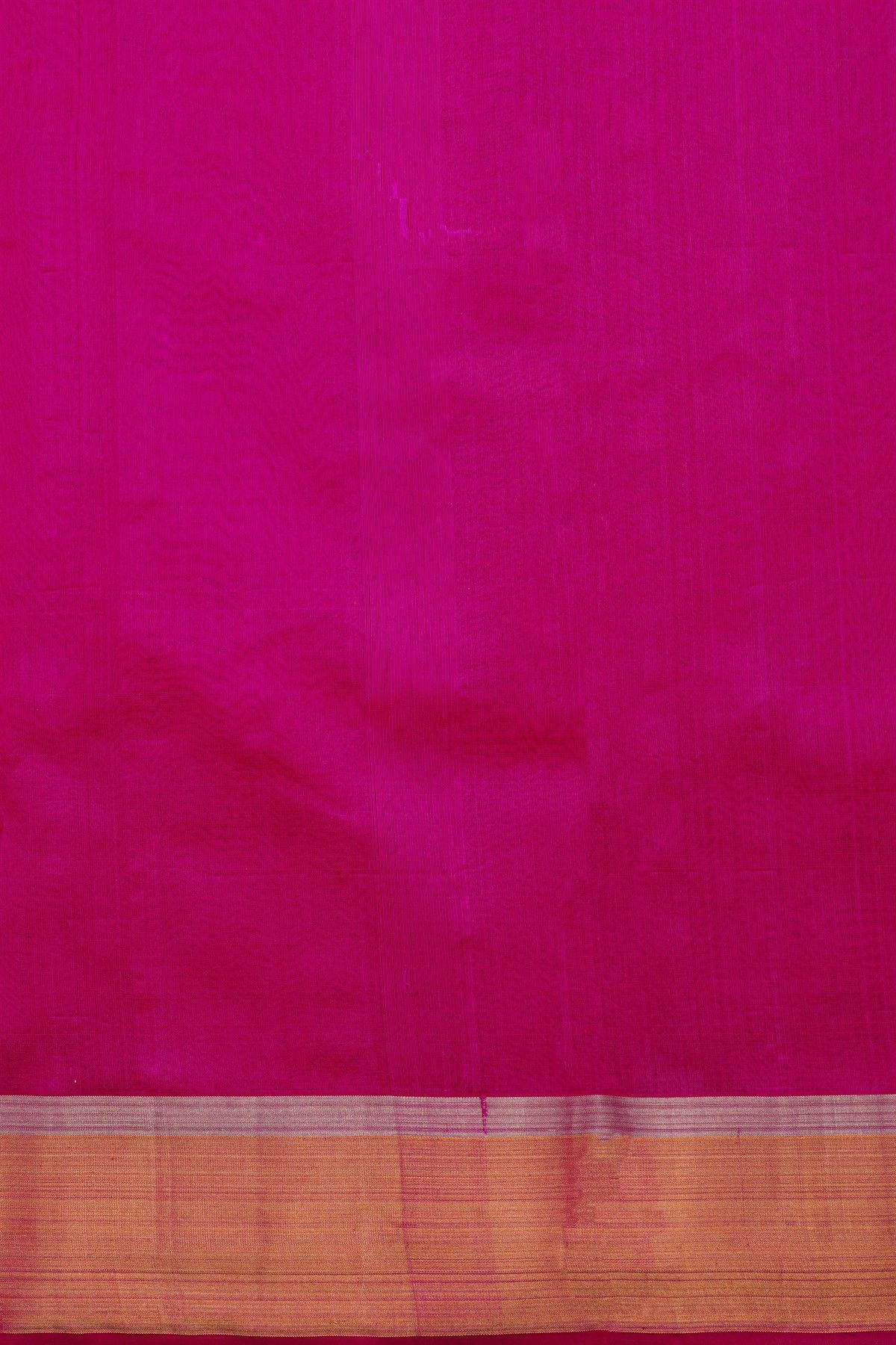 Chanderi Silk Magenta Saree