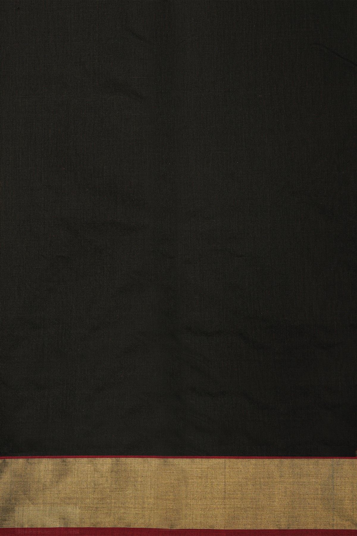 Chanderi Sico Black Saree