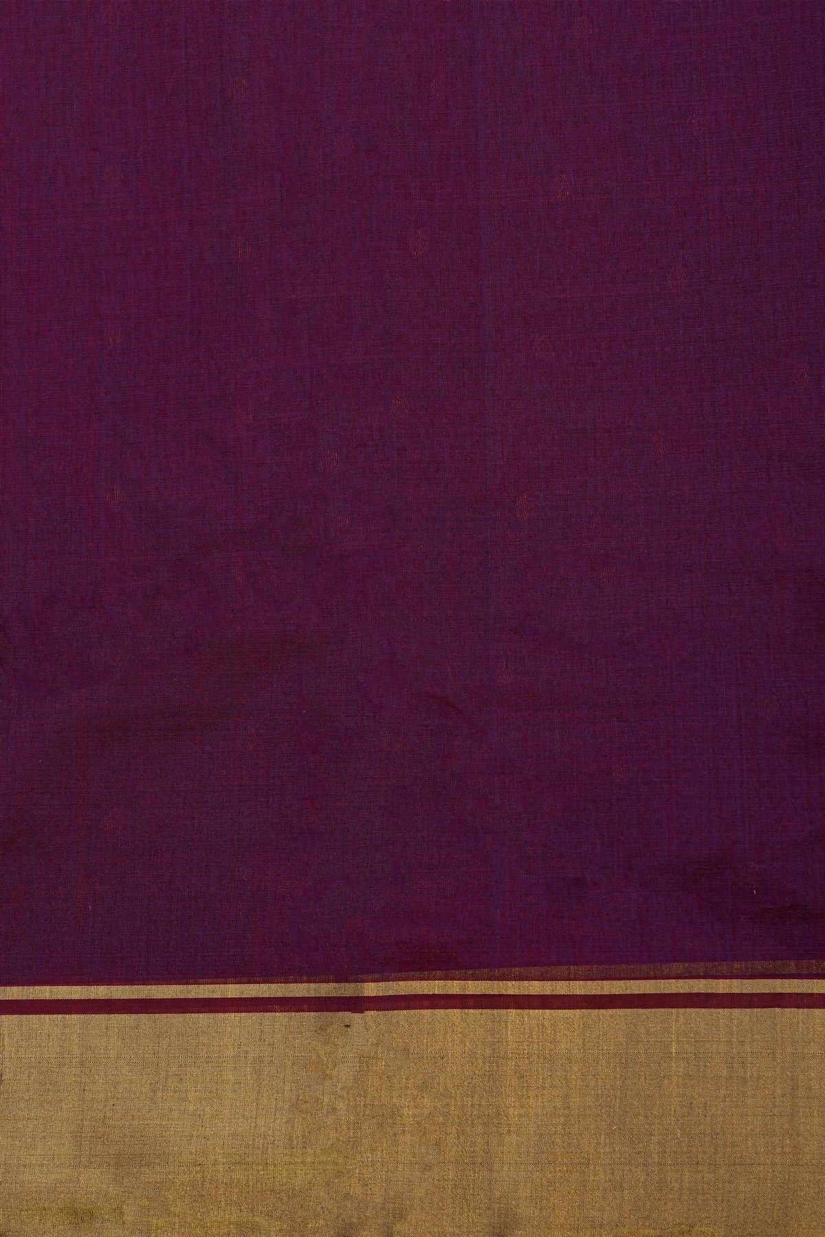 Chanderi Sico Dark Purple Saree