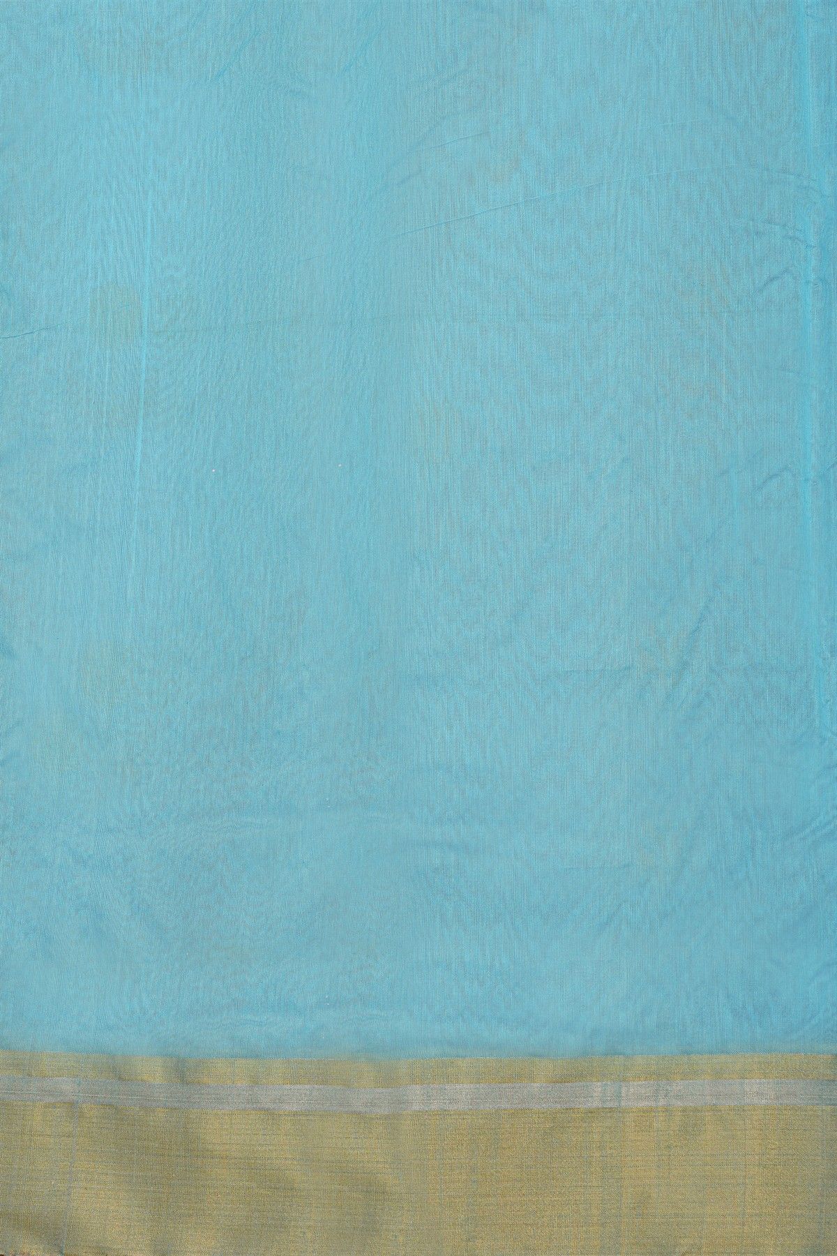 Chanderi Sico Sky Blue Saree