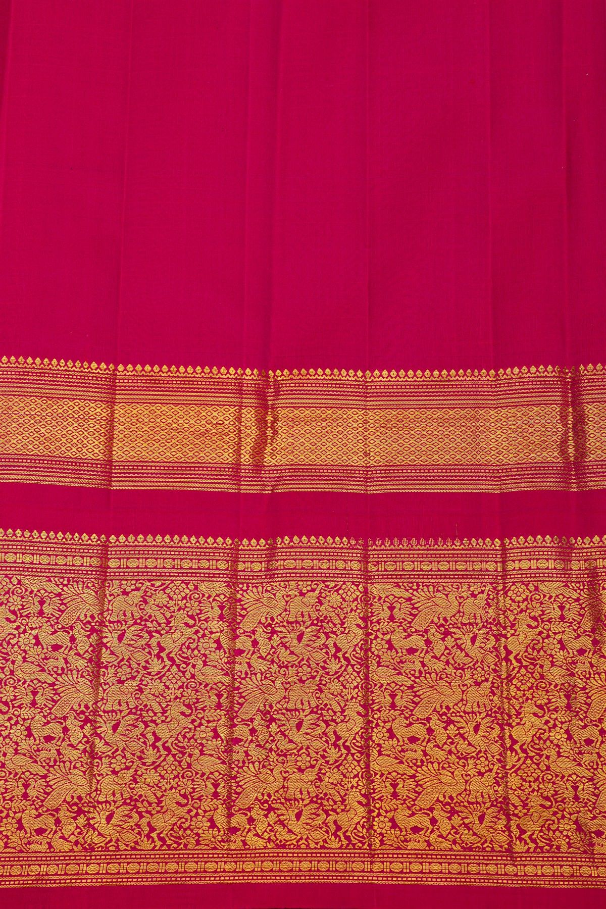 Kanchipuram Silk Navy Blue Saree