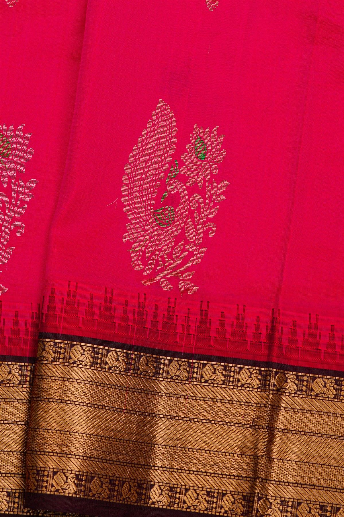 Kuppadam Sico Pink Saree