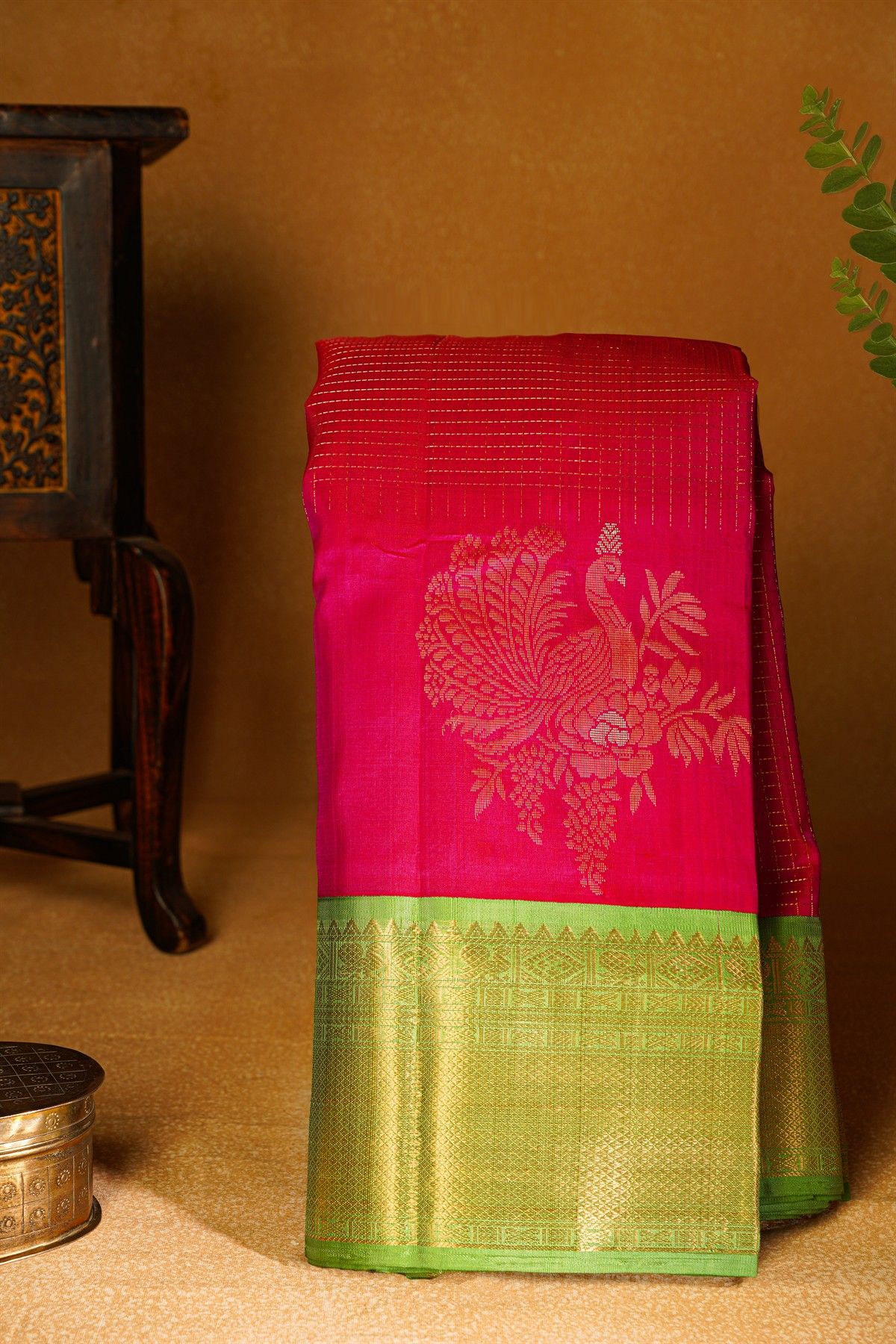 Kuppadam Sico Pink Saree