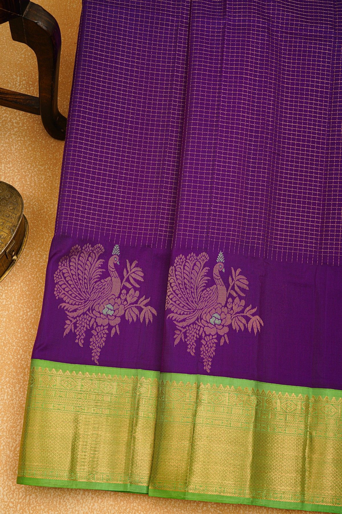 Kuppadam Sico Purple Saree