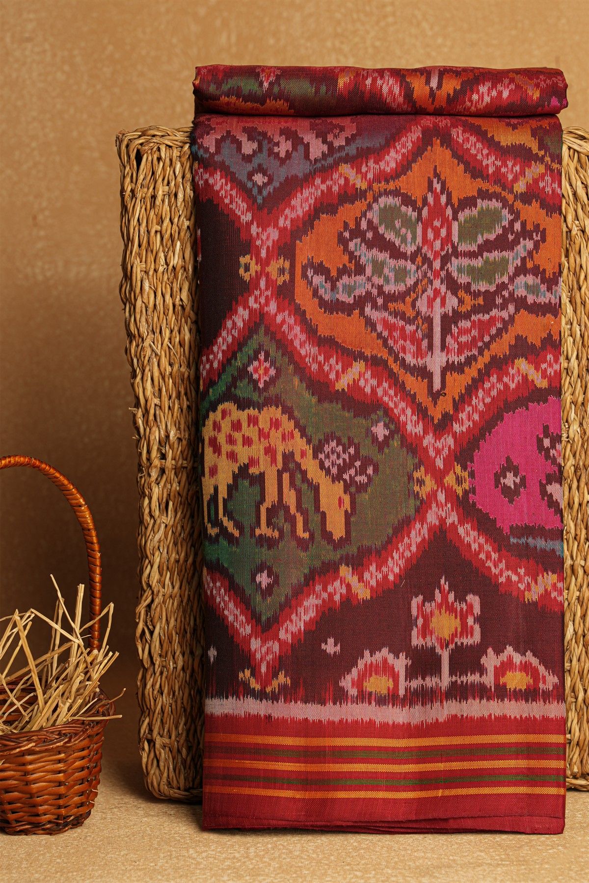 Patola Silk Multi-Colour Saree