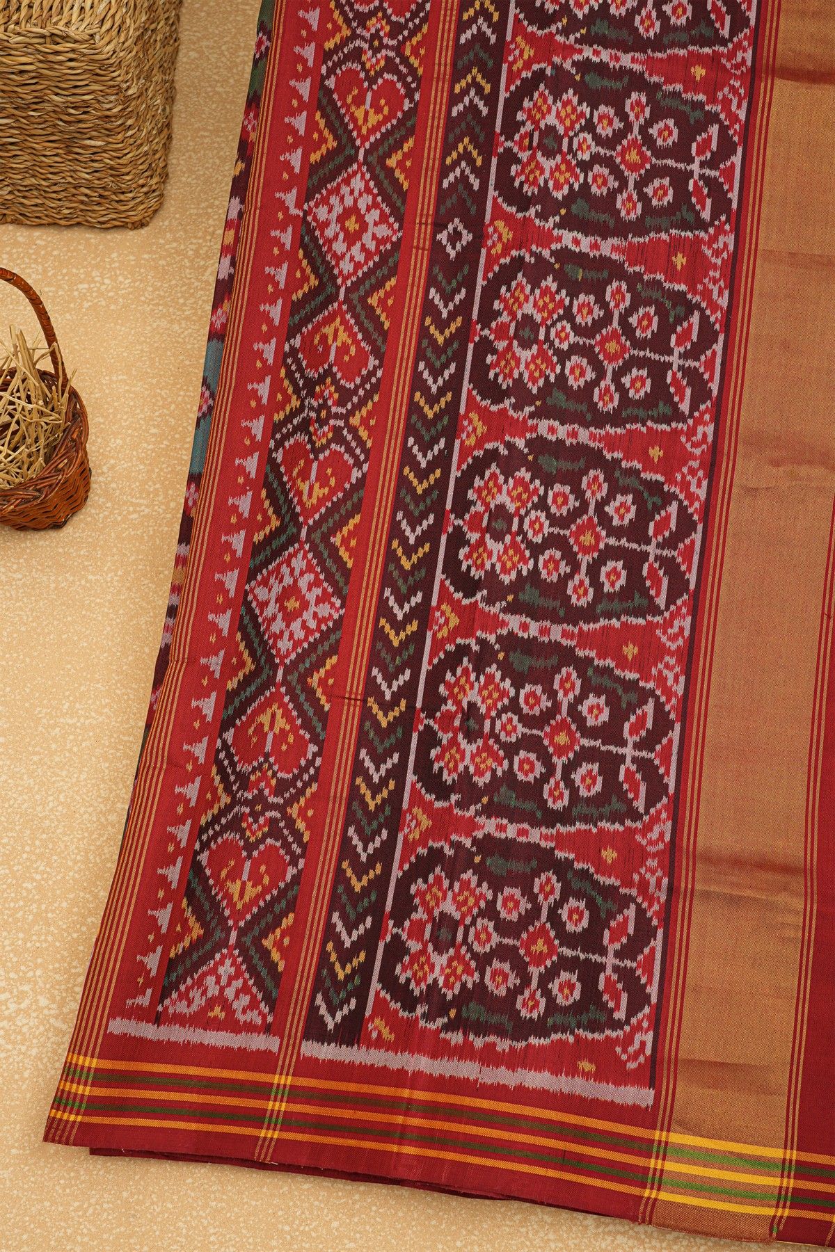 Patola Silk Multi-Colour Saree