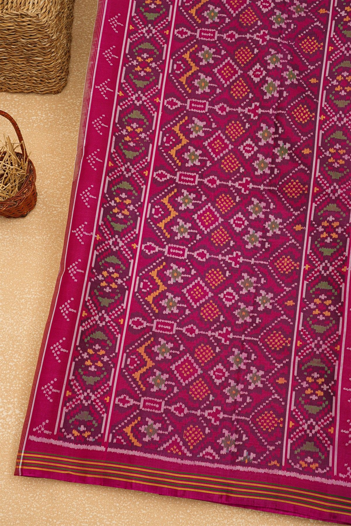Patola Silk Multi-Colour Saree