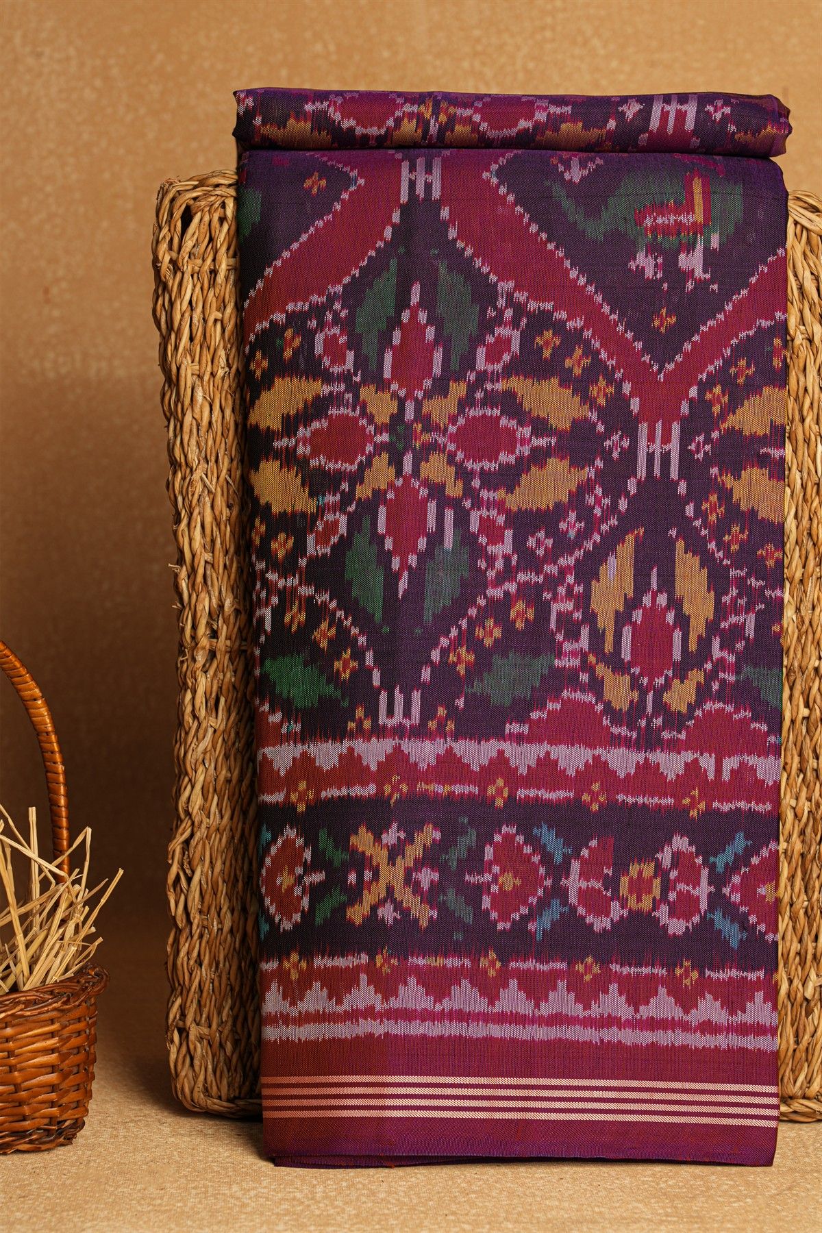 Patola Silk Multi-Colour Saree