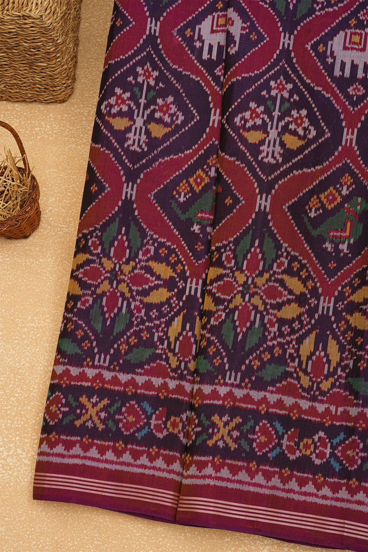 Patola Silk Multi-Colour Saree