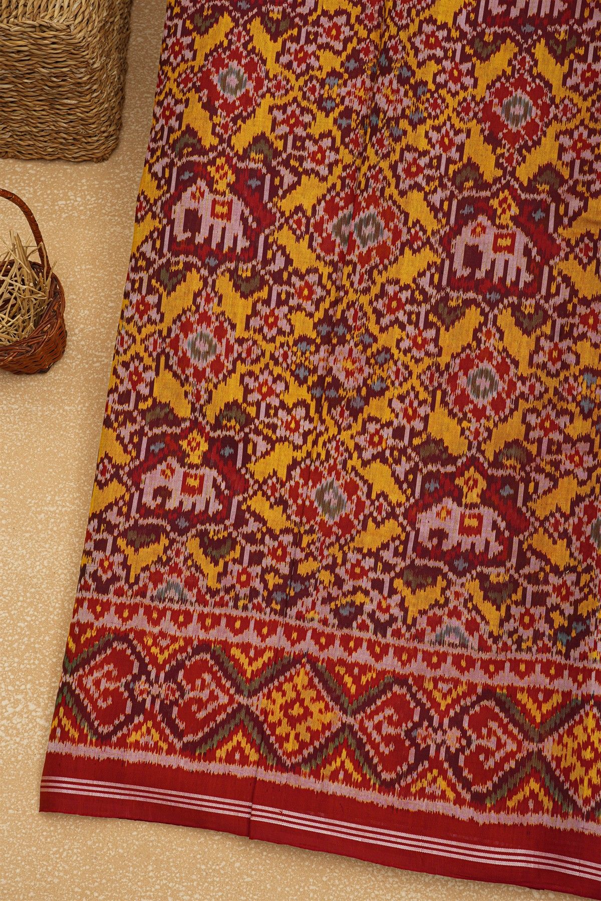 Patola Silk Multi-Colour Saree