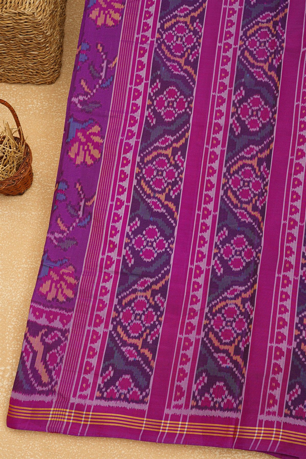 Patola Silk Purple Saree