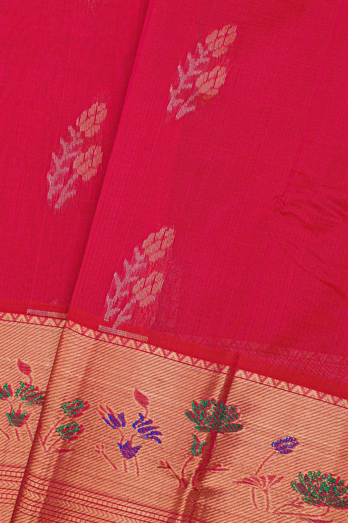 Kuppadam Sico Pink Saree