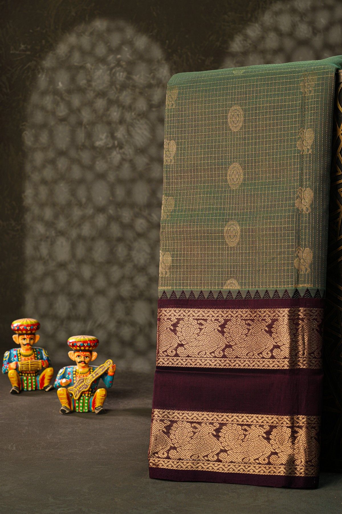 Kuppadam Sico Dual Colour Saree