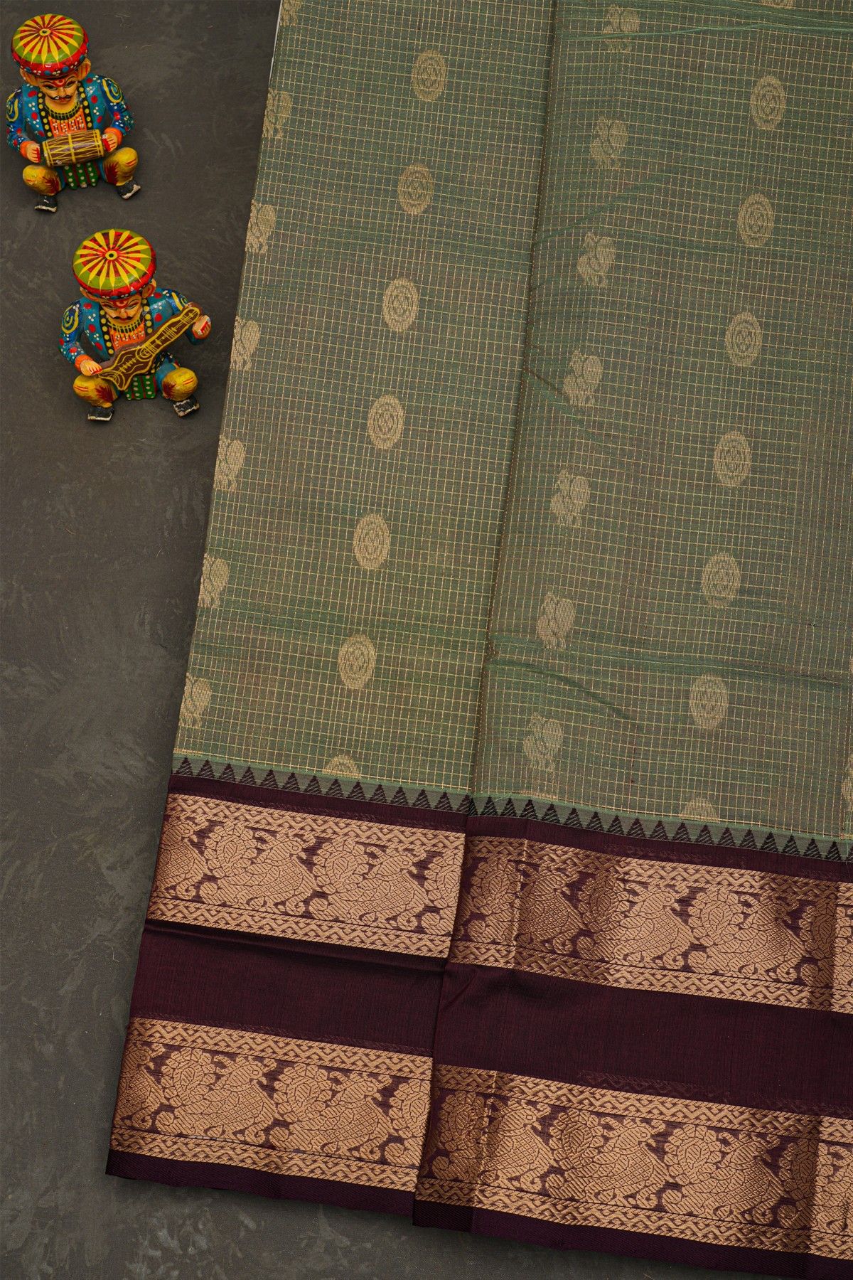 Kuppadam Sico Dual Colour Saree