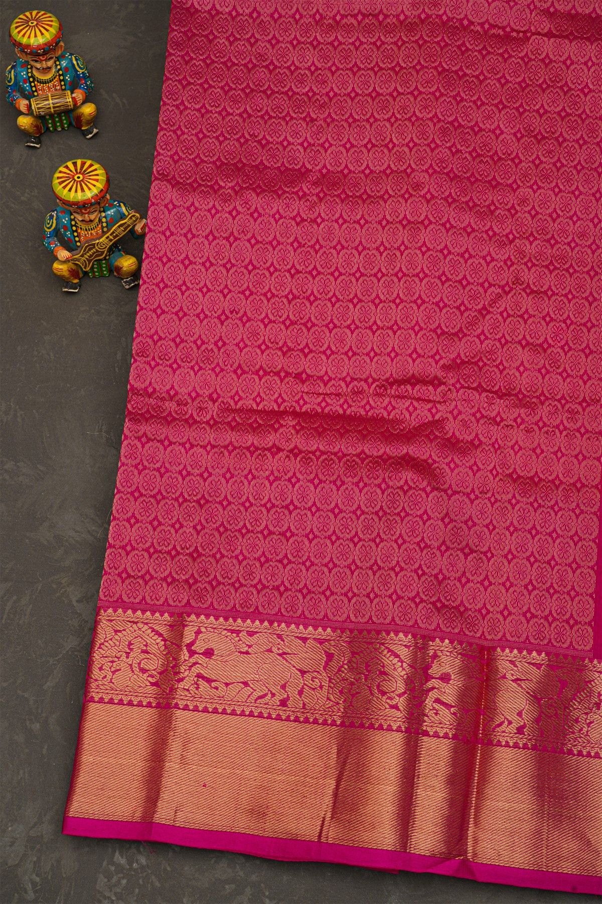 Kuppadam Sico Peach Saree