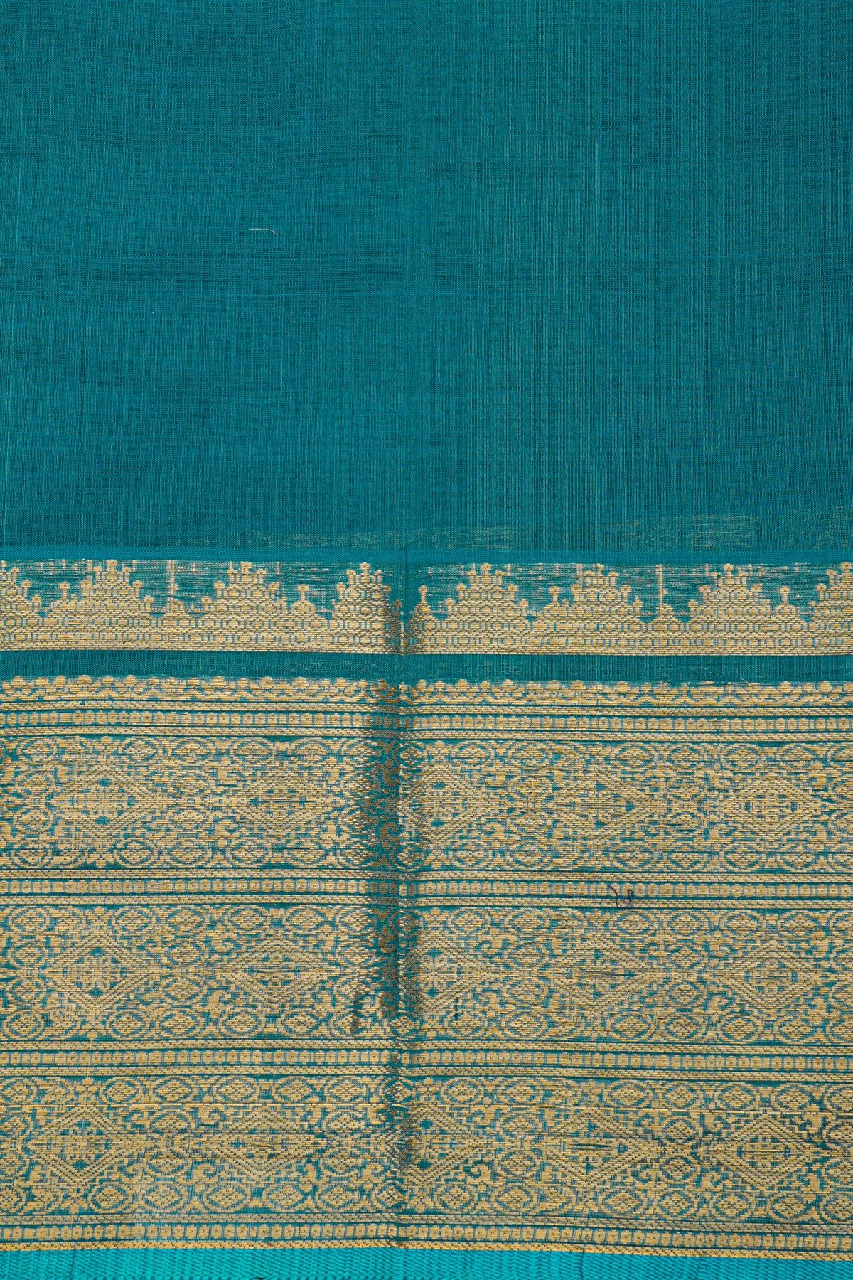 Kuppadam Sico Navy Blue Saree