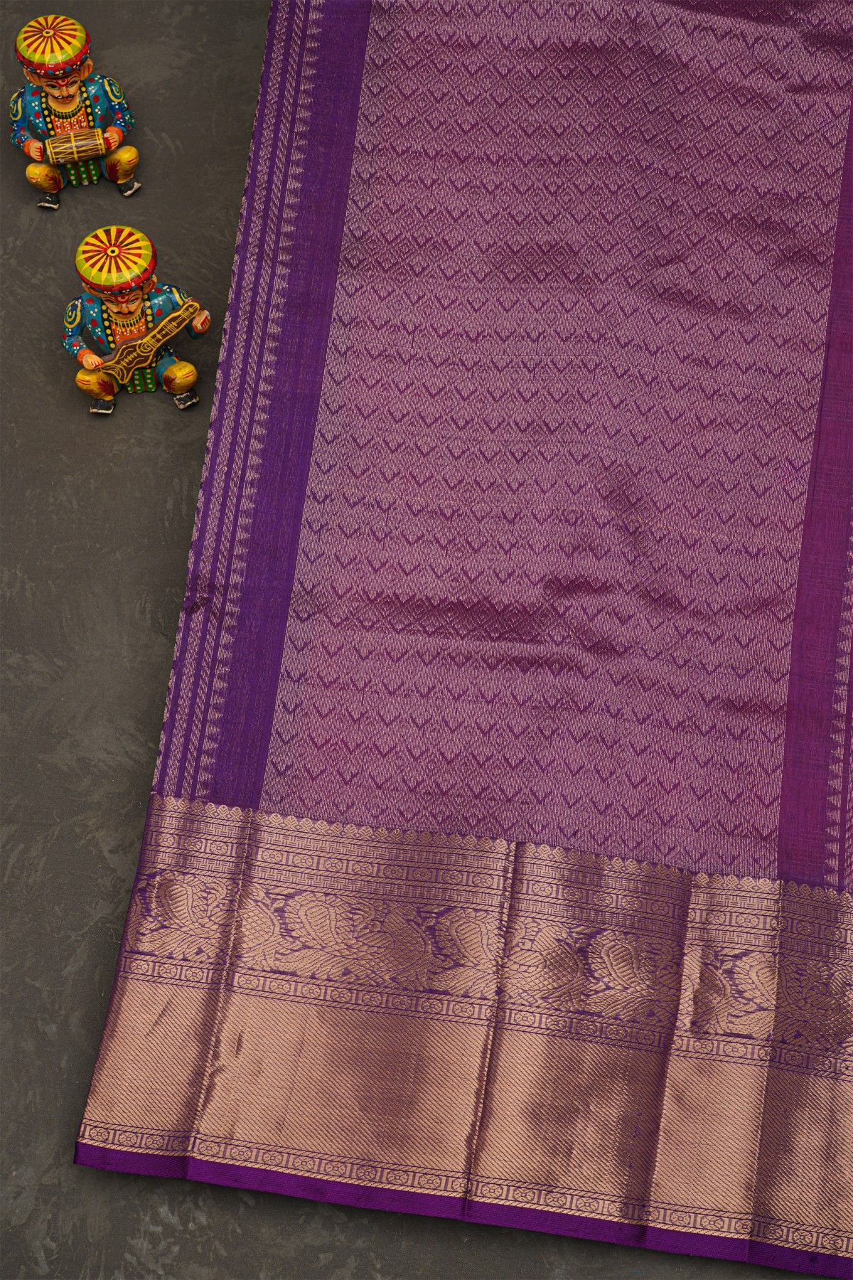 Kuppadam Sico Peach Saree