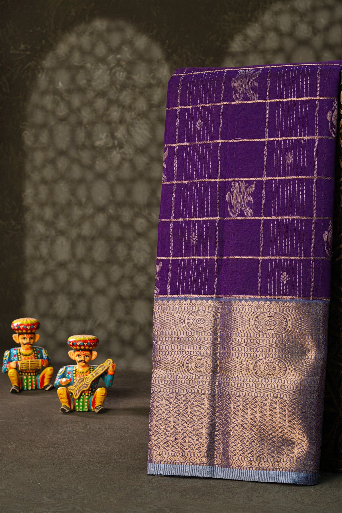 Kuppadam Sico Purple Saree