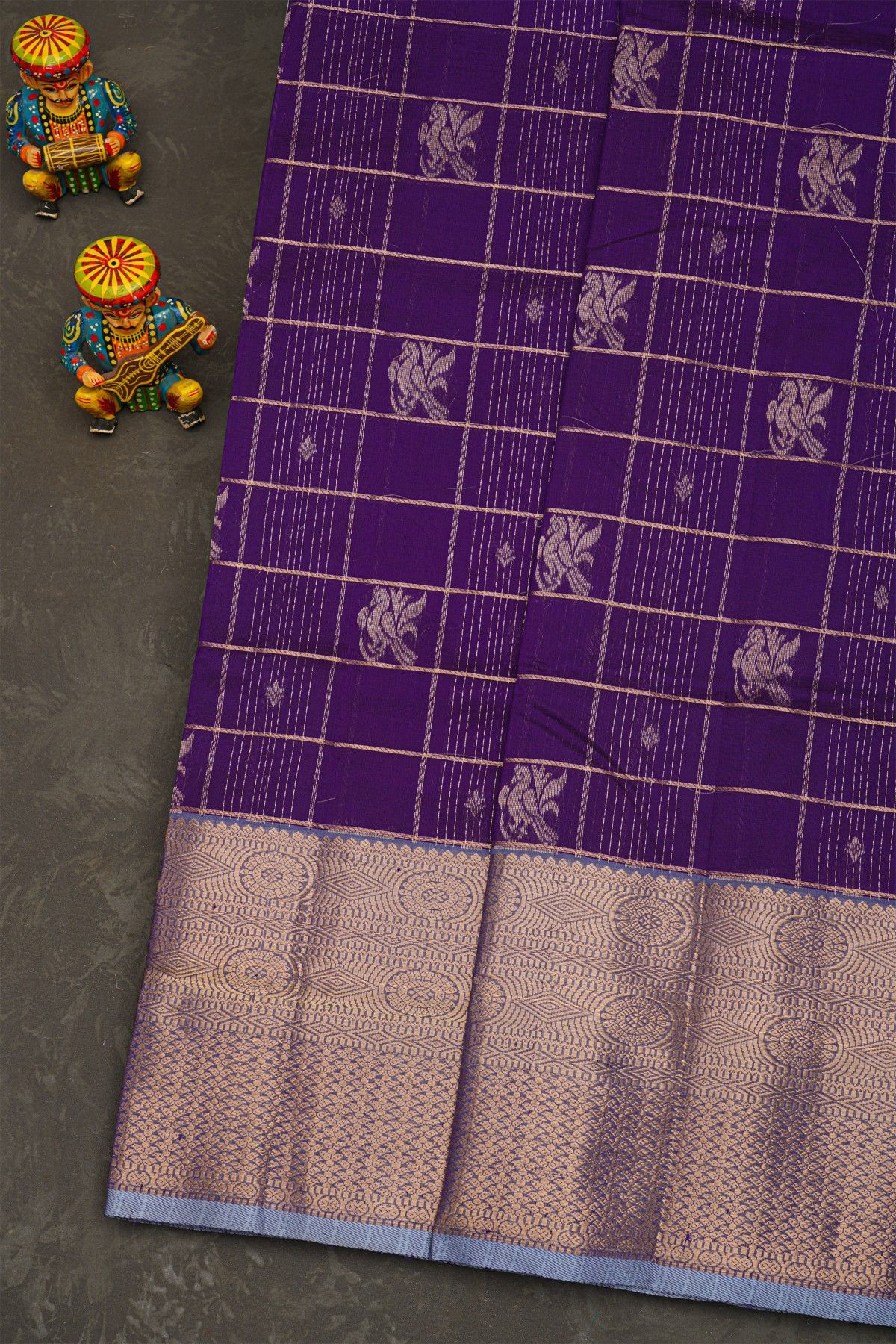 Kuppadam Sico Purple Saree