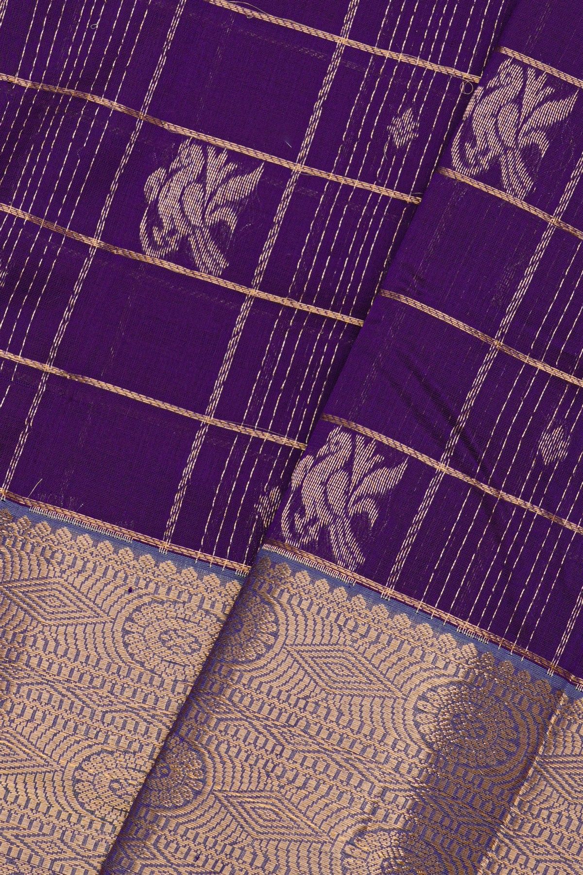 Kuppadam Sico Purple Saree