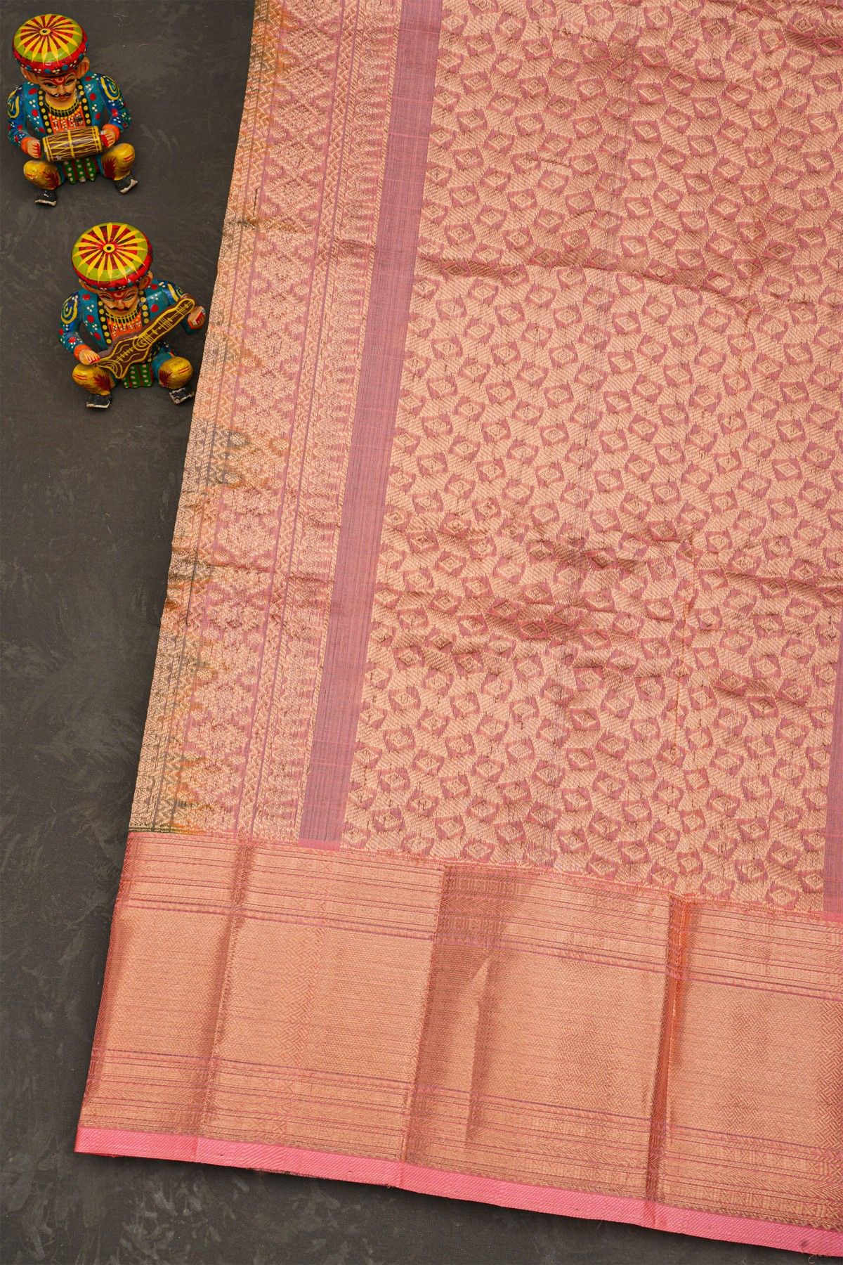 Kuppadam Sico Bottle Green Saree