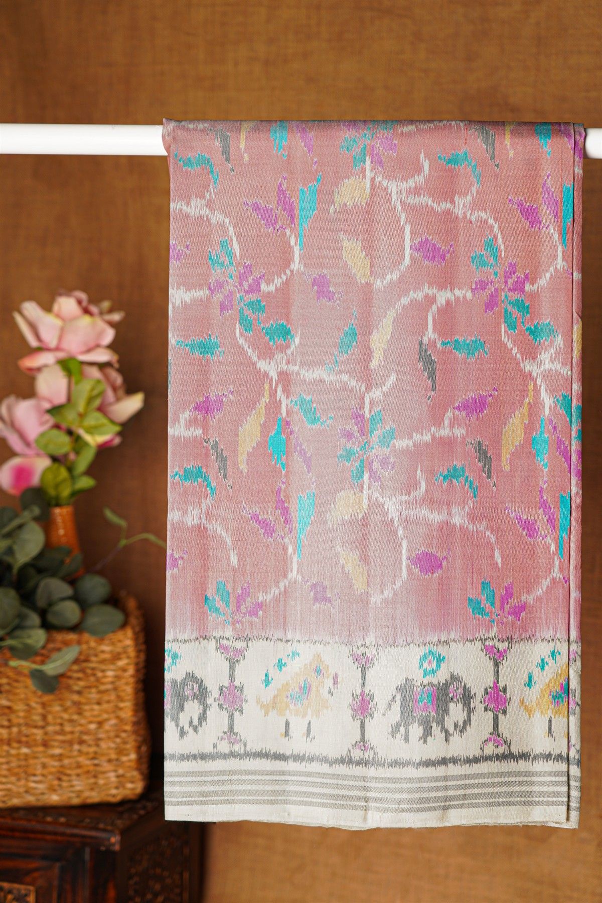 Patola Silk Lavender Saree