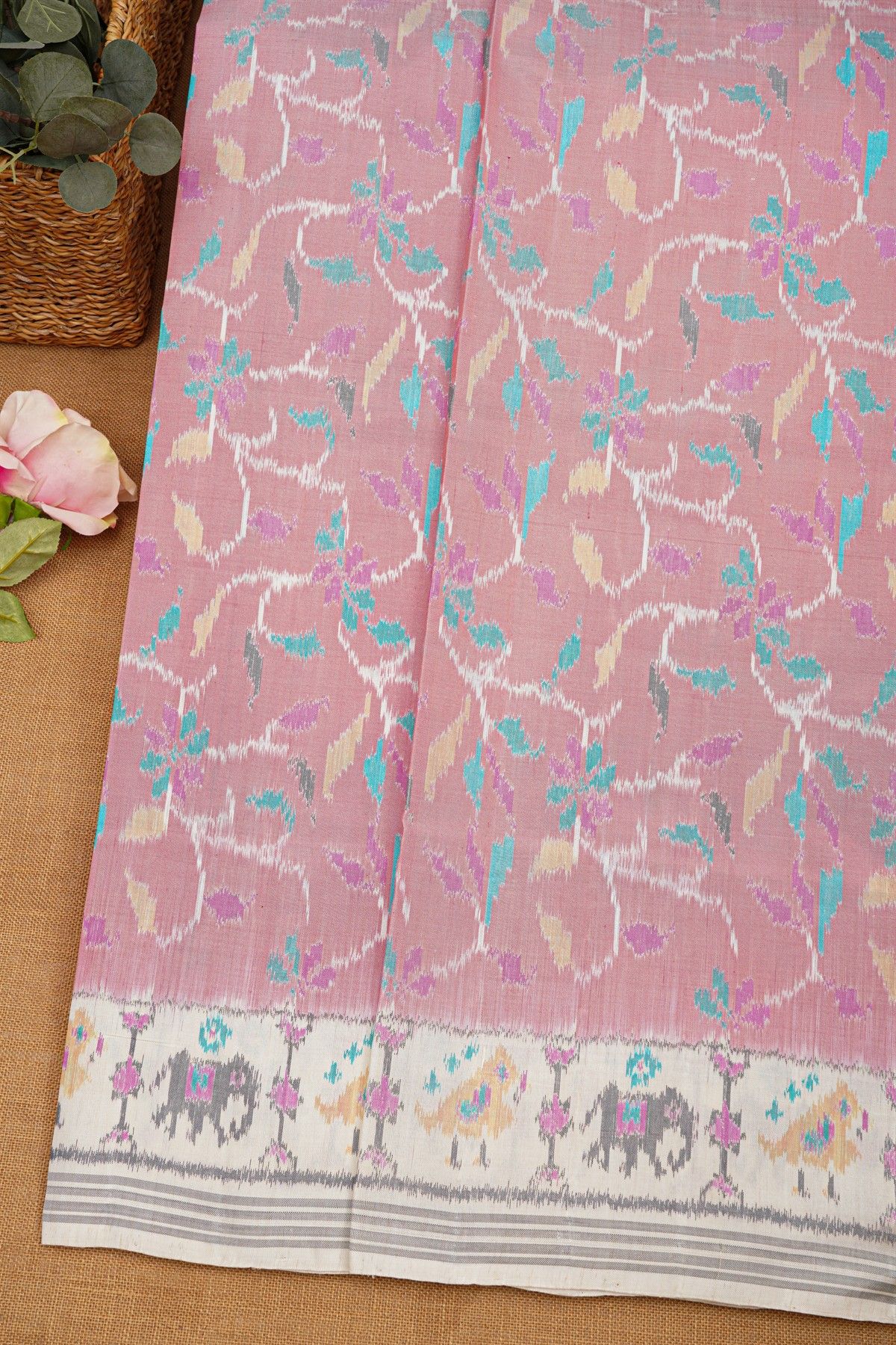 Patola Silk Lavender Saree
