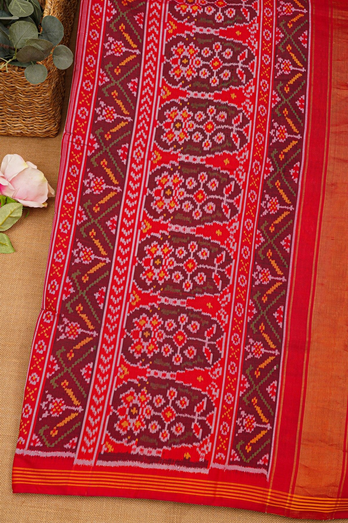 Patola Silk Multi-Colour Saree