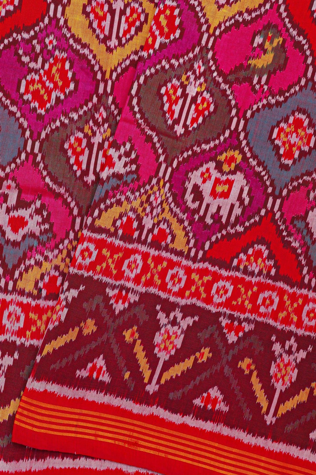 Patola Silk Multi-Colour Saree