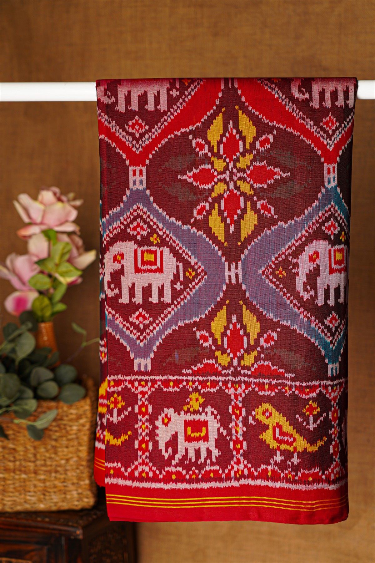 Patola Silk Multi-Colour Saree