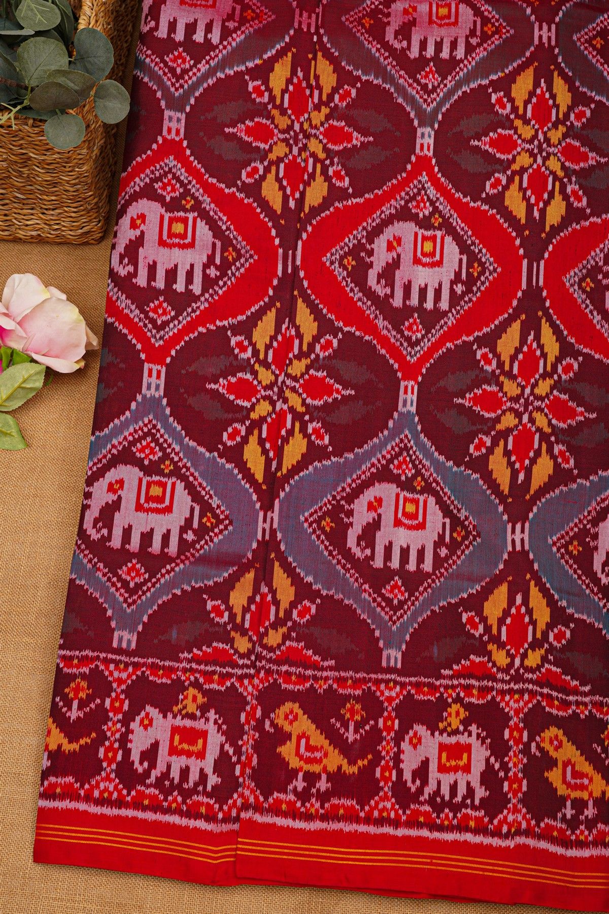 Patola Silk Multi-Colour Saree