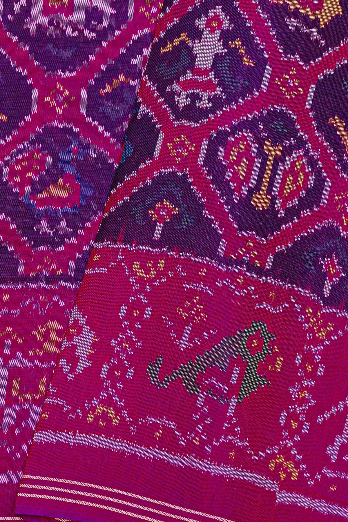 Patola Silk Purple Saree