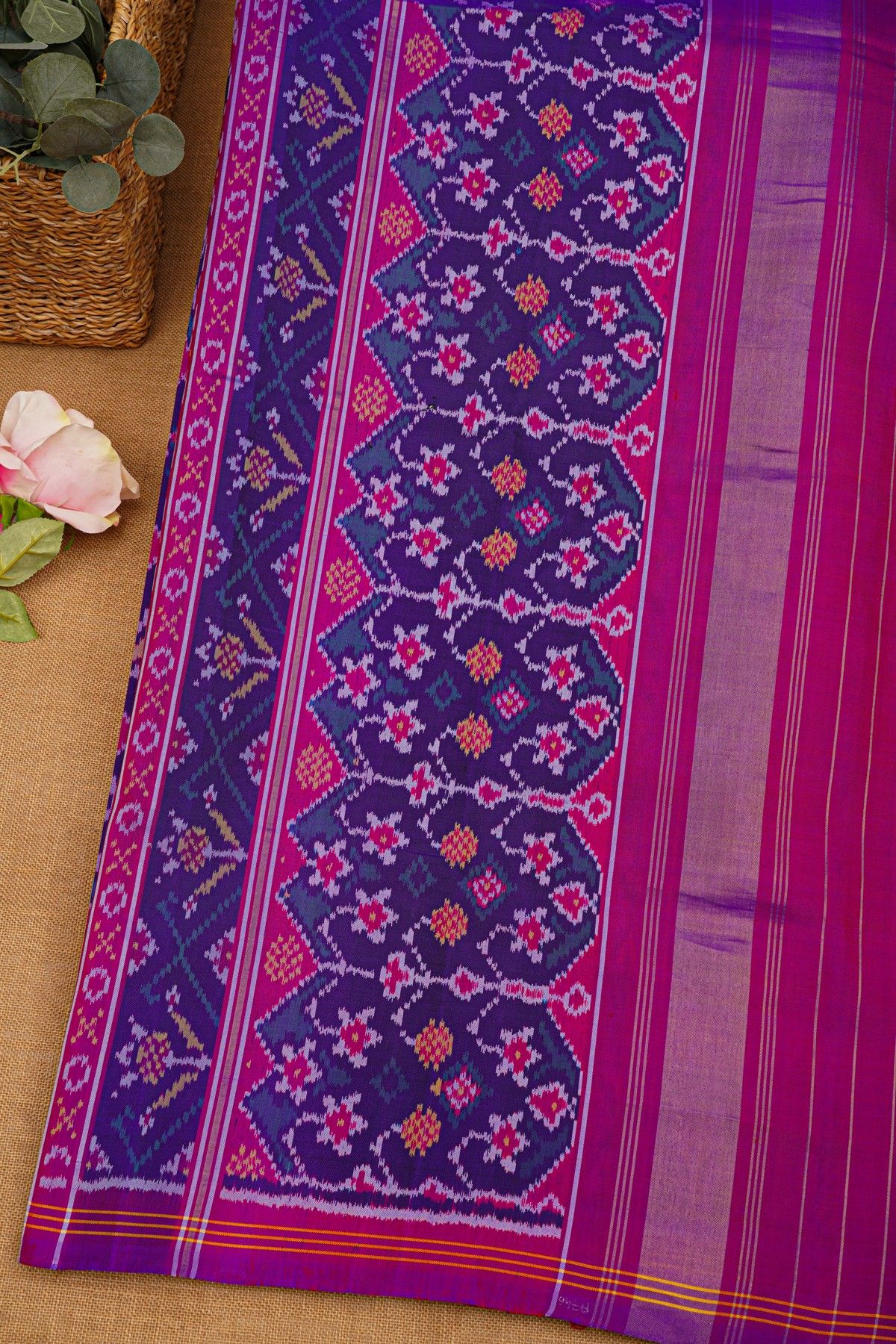 Patola Silk Multi-Colour Saree