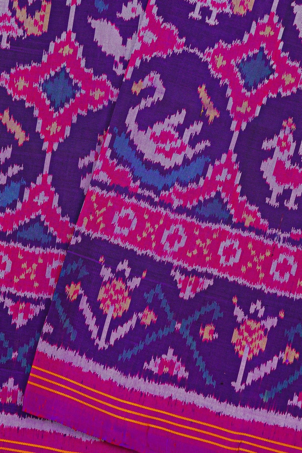 Patola Silk Multi-Colour Saree