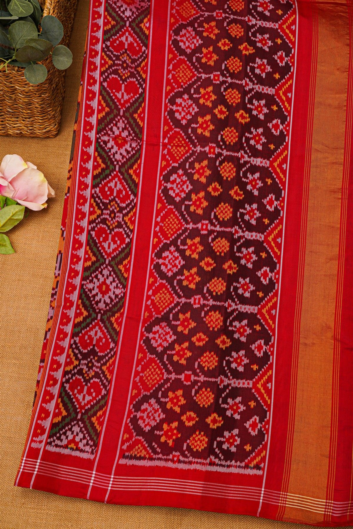 Patola Silk Multi-Colour Saree