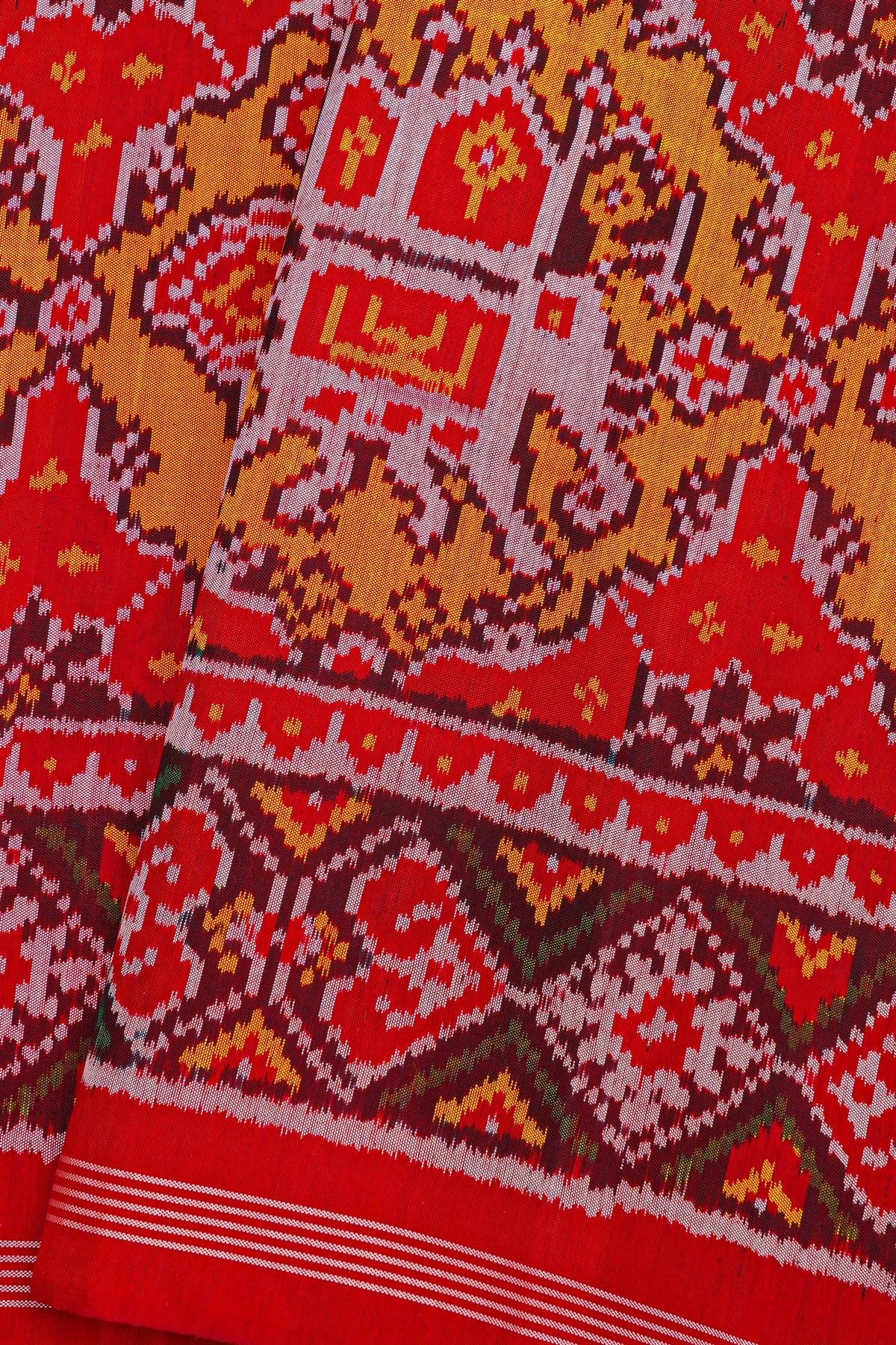 Patola Silk Multi-Colour Saree