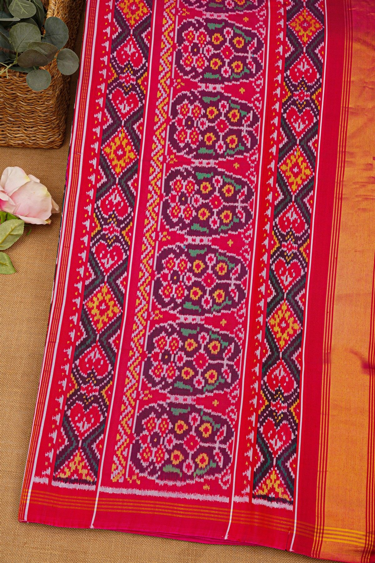 Patola Silk Purple Saree