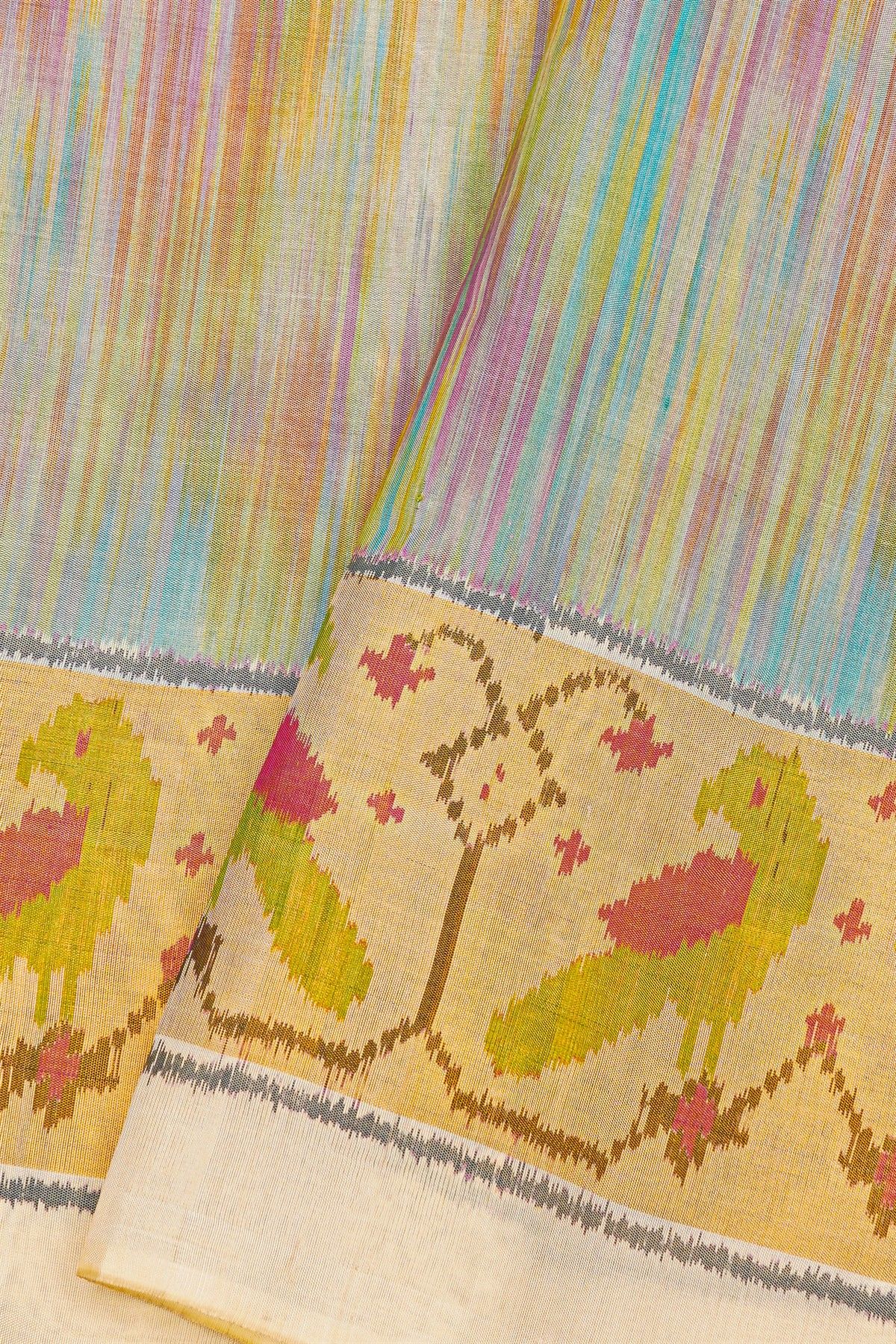 Patola Silk Multi-Colour Saree