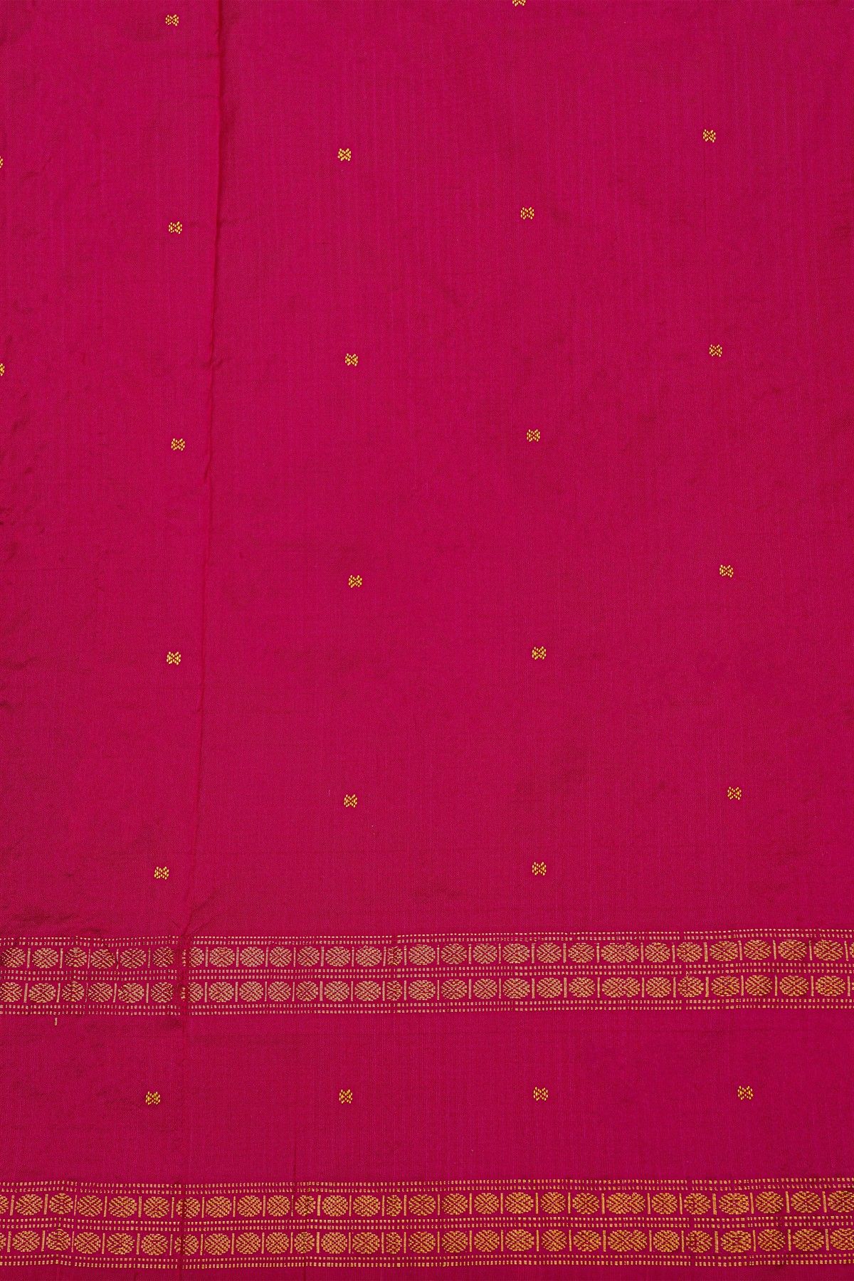 Ikat Silk Yellow Saree