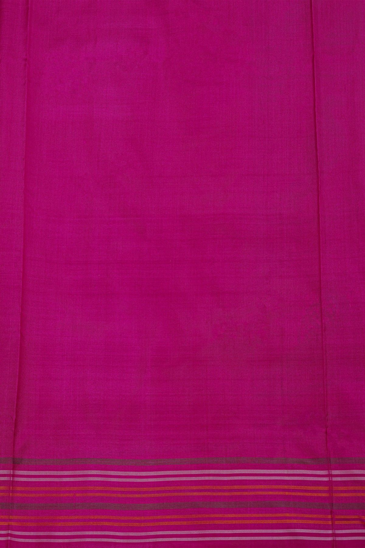 Ikat Silk Pink Saree