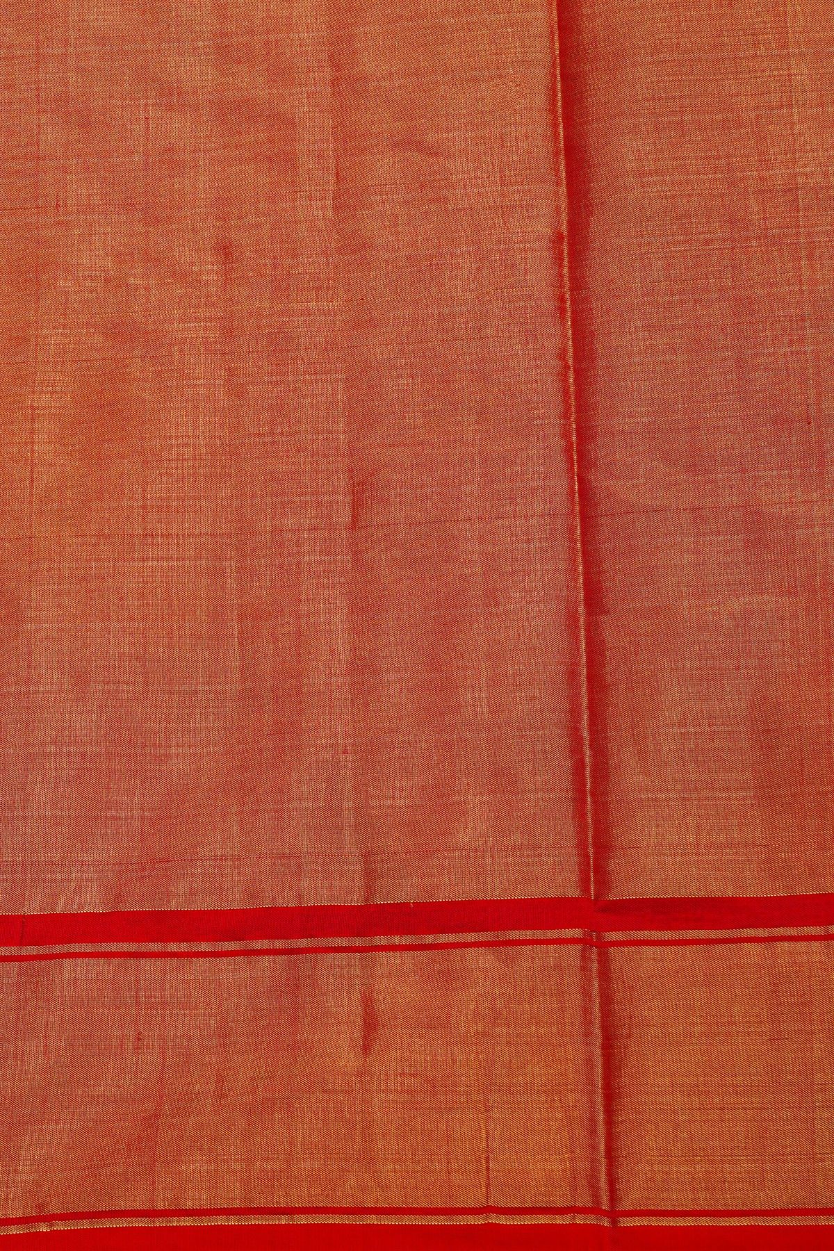 Ikat Silk Off White Saree